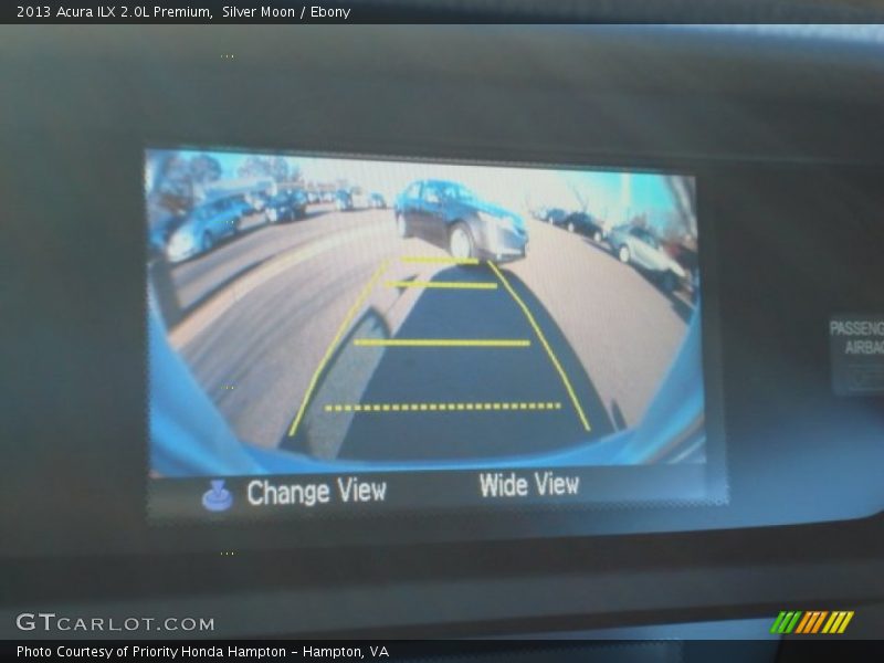 Silver Moon / Ebony 2013 Acura ILX 2.0L Premium