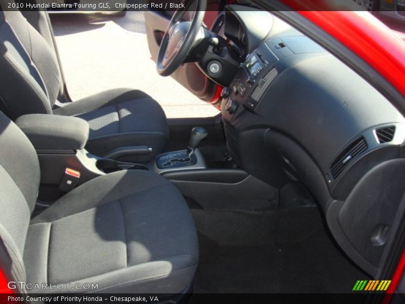 Chilipepper Red / Black 2010 Hyundai Elantra Touring GLS