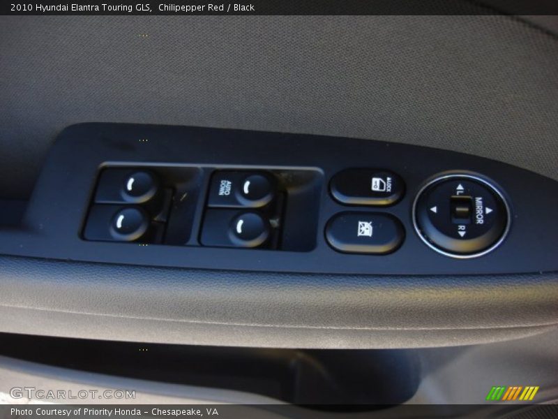 Chilipepper Red / Black 2010 Hyundai Elantra Touring GLS