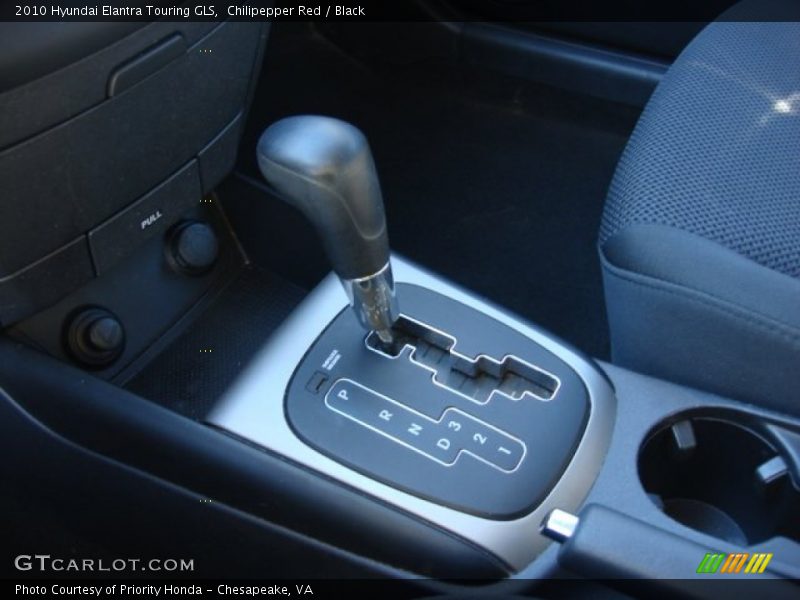 Chilipepper Red / Black 2010 Hyundai Elantra Touring GLS