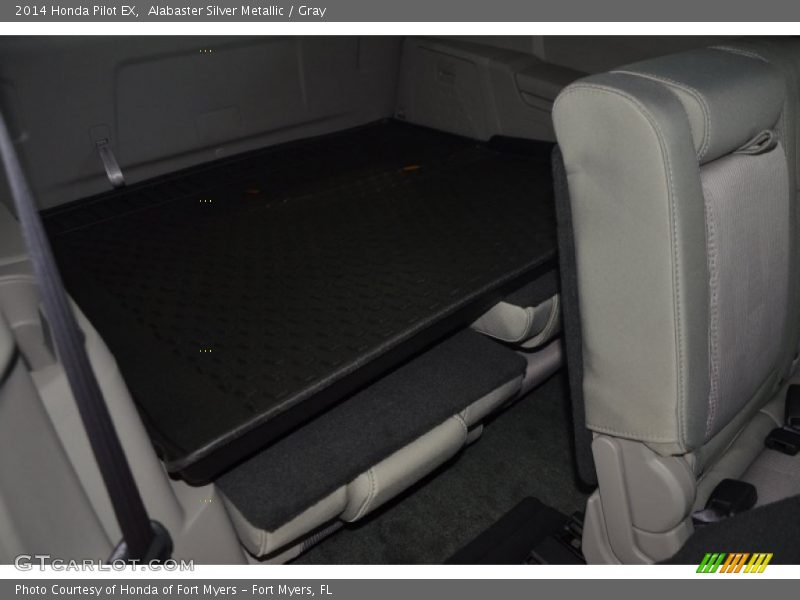 Alabaster Silver Metallic / Gray 2014 Honda Pilot EX