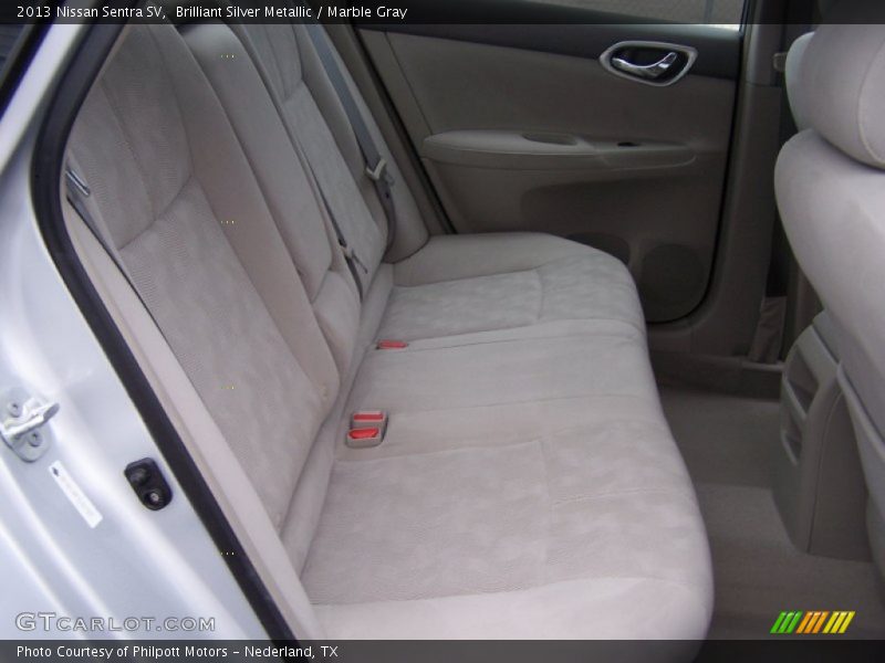 Brilliant Silver Metallic / Marble Gray 2013 Nissan Sentra SV