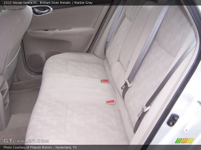 Brilliant Silver Metallic / Marble Gray 2013 Nissan Sentra SV