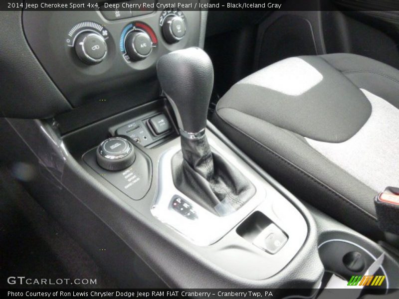 Deep Cherry Red Crystal Pearl / Iceland - Black/Iceland Gray 2014 Jeep Cherokee Sport 4x4