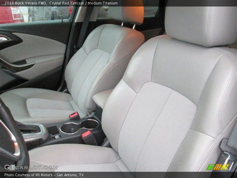 Crystal Red Tintcoat / Medium Titanium 2013 Buick Verano FWD
