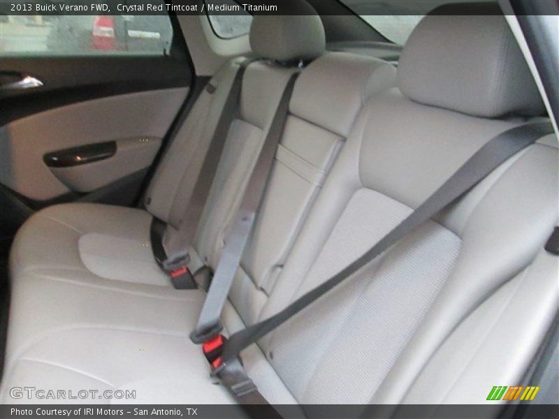 Crystal Red Tintcoat / Medium Titanium 2013 Buick Verano FWD