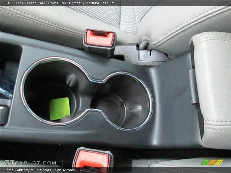 Crystal Red Tintcoat / Medium Titanium 2013 Buick Verano FWD