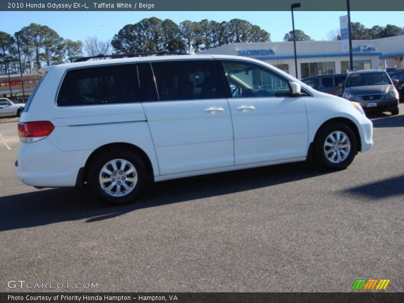 Taffeta White / Beige 2010 Honda Odyssey EX-L