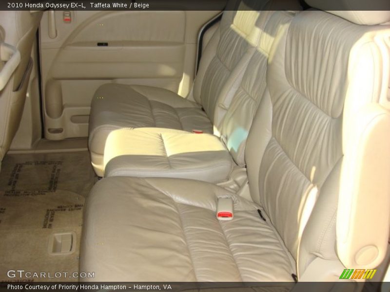 Taffeta White / Beige 2010 Honda Odyssey EX-L