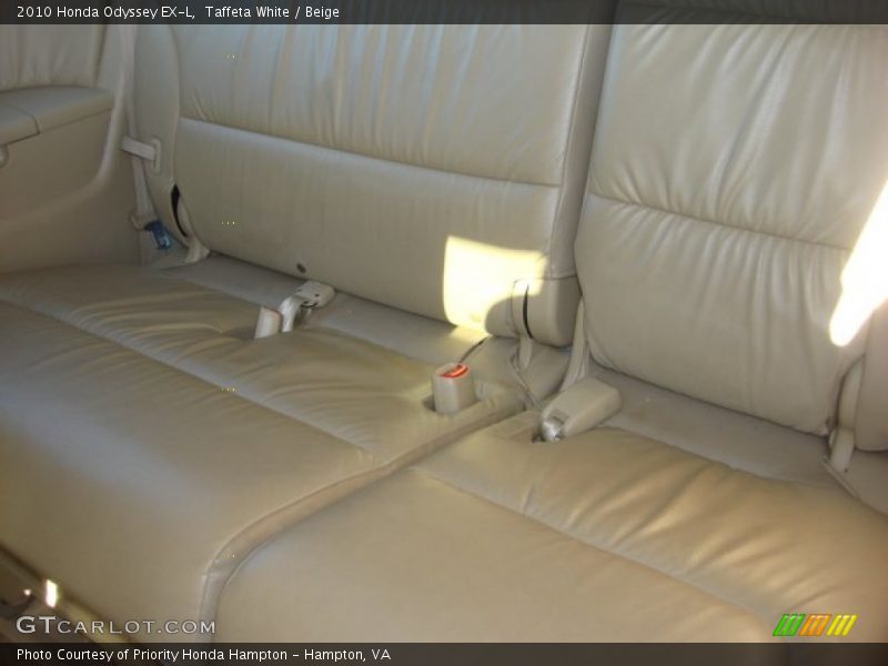 Taffeta White / Beige 2010 Honda Odyssey EX-L