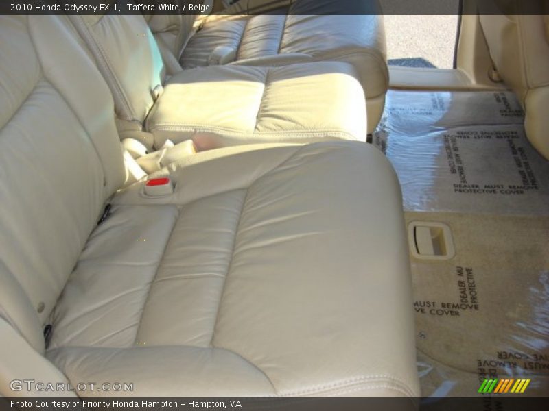 Taffeta White / Beige 2010 Honda Odyssey EX-L