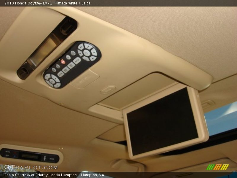 Taffeta White / Beige 2010 Honda Odyssey EX-L
