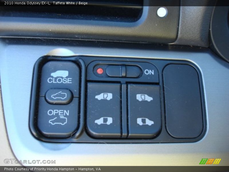 Taffeta White / Beige 2010 Honda Odyssey EX-L