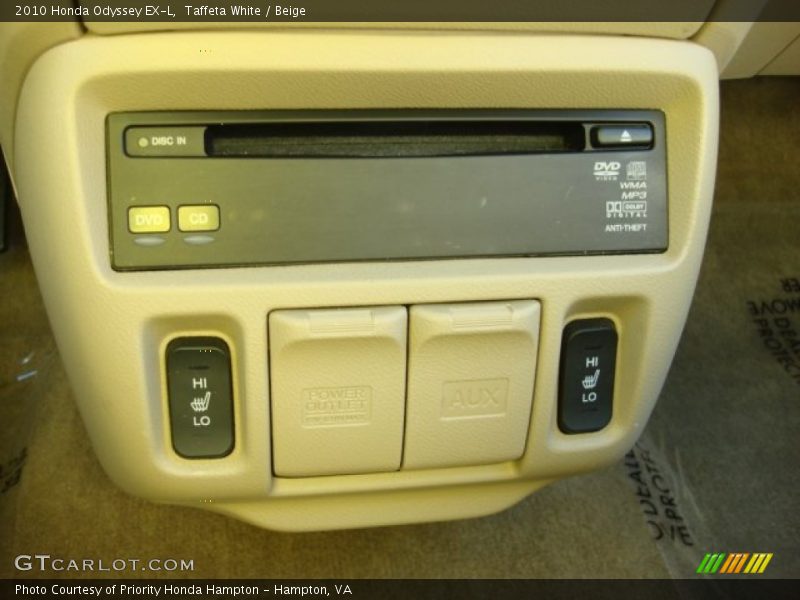 Taffeta White / Beige 2010 Honda Odyssey EX-L