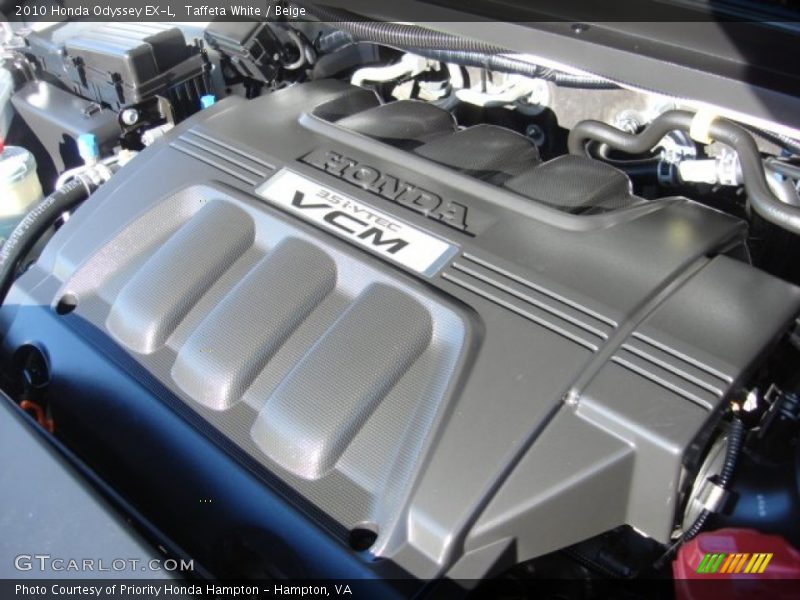 Taffeta White / Beige 2010 Honda Odyssey EX-L
