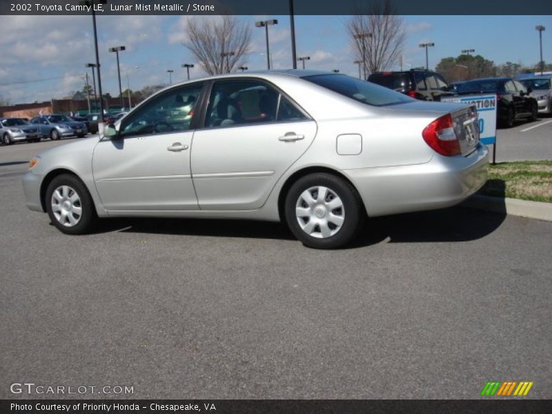 Lunar Mist Metallic / Stone 2002 Toyota Camry LE