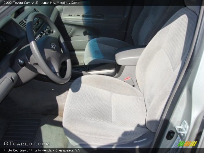 Lunar Mist Metallic / Stone 2002 Toyota Camry LE