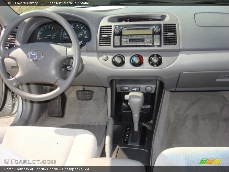 Lunar Mist Metallic / Stone 2002 Toyota Camry LE
