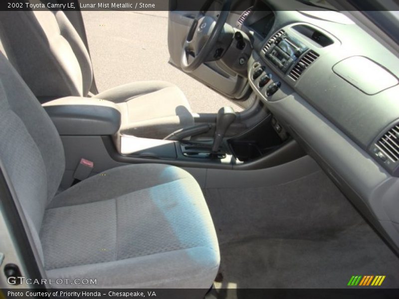 Lunar Mist Metallic / Stone 2002 Toyota Camry LE