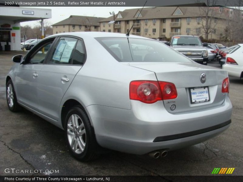 Reflex Silver Metallic / Anthracite 2007 Volkswagen Jetta 2.5 Sedan