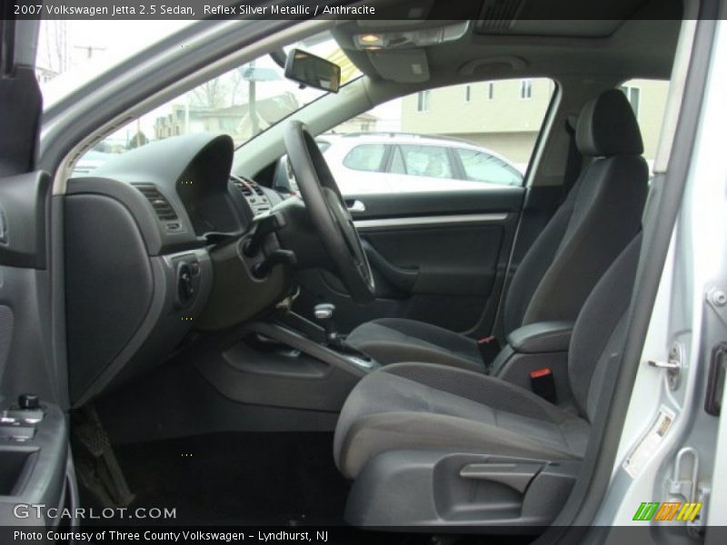 Reflex Silver Metallic / Anthracite 2007 Volkswagen Jetta 2.5 Sedan