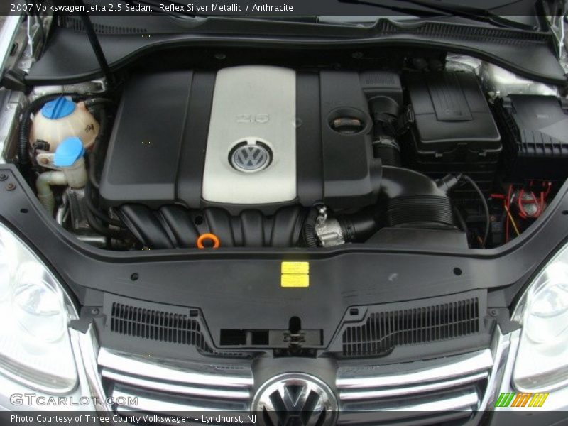 Reflex Silver Metallic / Anthracite 2007 Volkswagen Jetta 2.5 Sedan