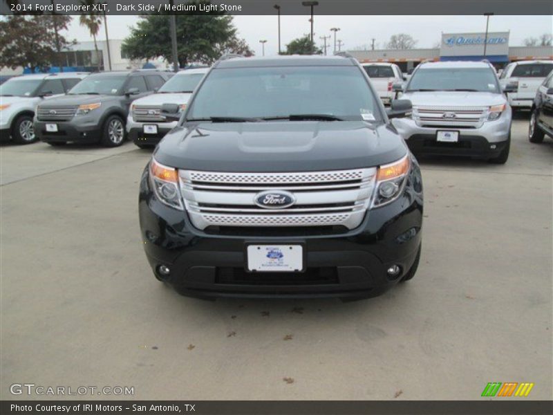 Dark Side / Medium Light Stone 2014 Ford Explorer XLT