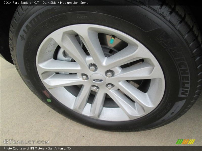 Dark Side / Medium Light Stone 2014 Ford Explorer XLT