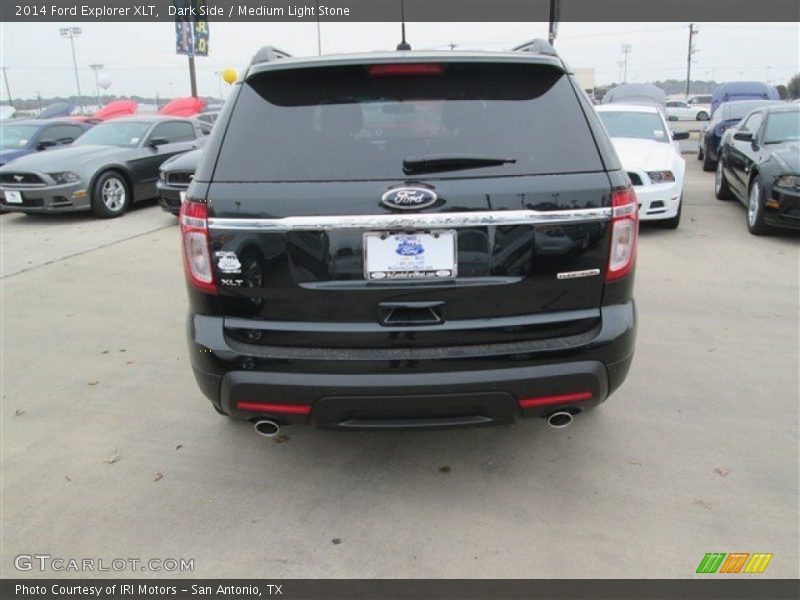 Dark Side / Medium Light Stone 2014 Ford Explorer XLT