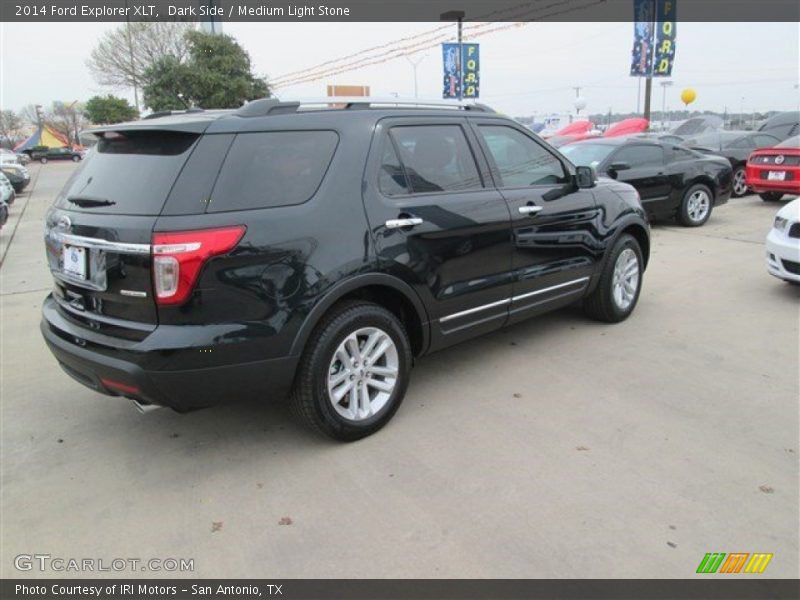 Dark Side / Medium Light Stone 2014 Ford Explorer XLT