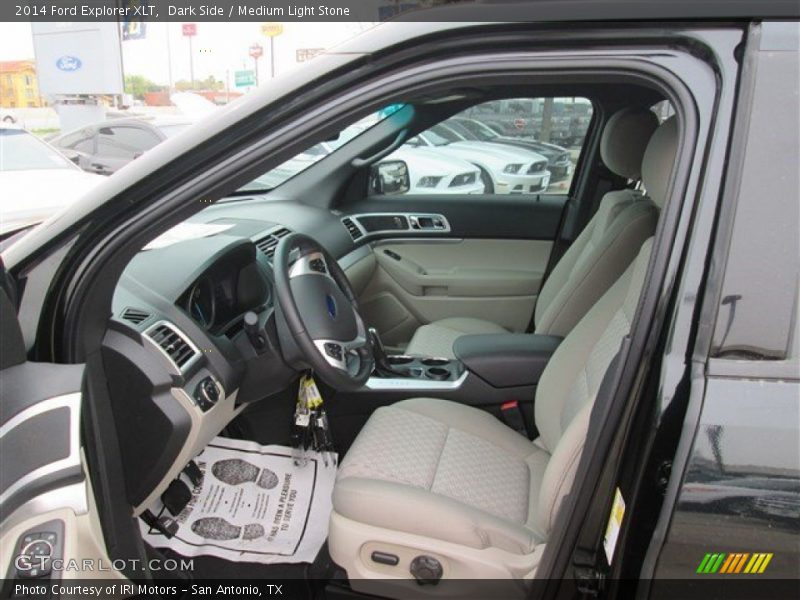Dark Side / Medium Light Stone 2014 Ford Explorer XLT