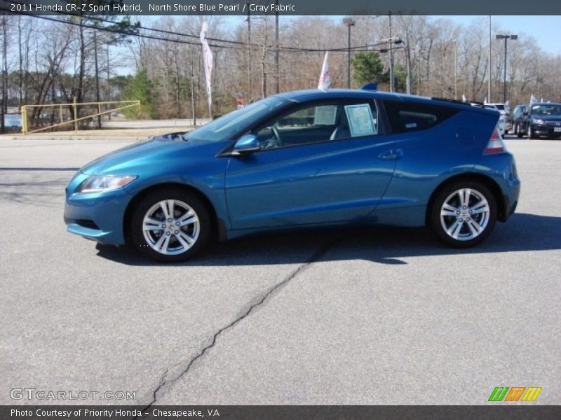  2011 CR-Z Sport Hybrid North Shore Blue Pearl