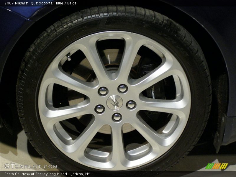 2007 Maserati Quattroporte, Blue / Beige, Wheel - 2007 Maserati Quattroporte 