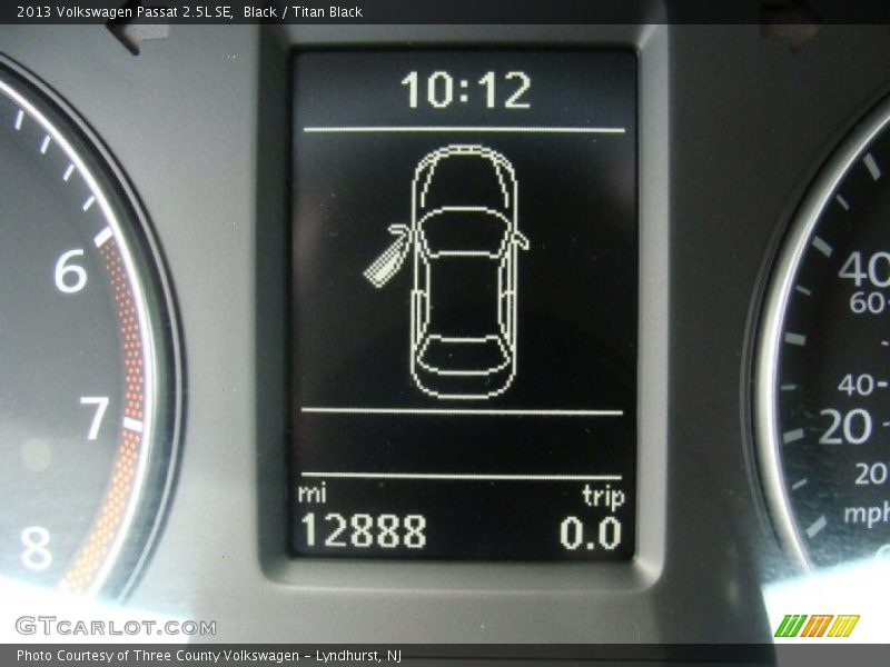 Black / Titan Black 2013 Volkswagen Passat 2.5L SE