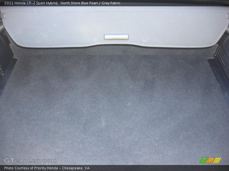 North Shore Blue Pearl / Gray Fabric 2011 Honda CR-Z Sport Hybrid