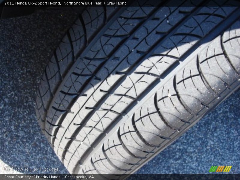 North Shore Blue Pearl / Gray Fabric 2011 Honda CR-Z Sport Hybrid