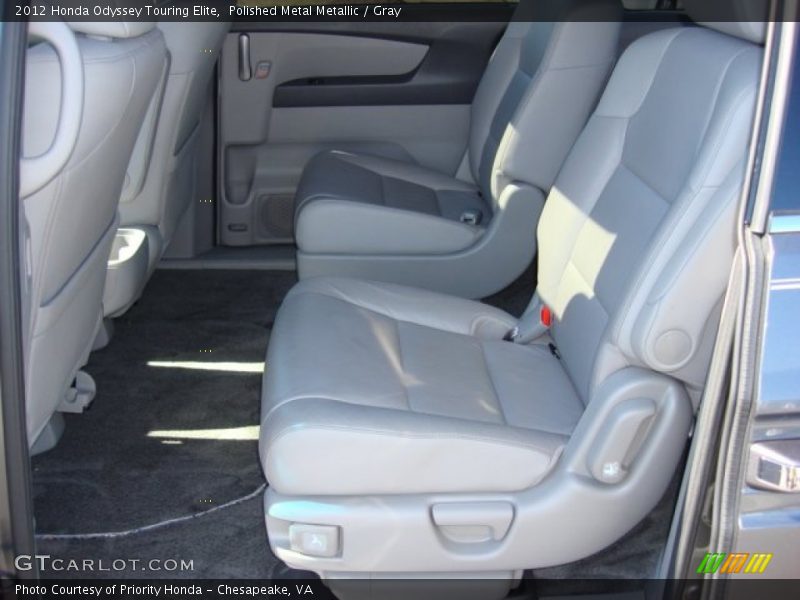 Polished Metal Metallic / Gray 2012 Honda Odyssey Touring Elite