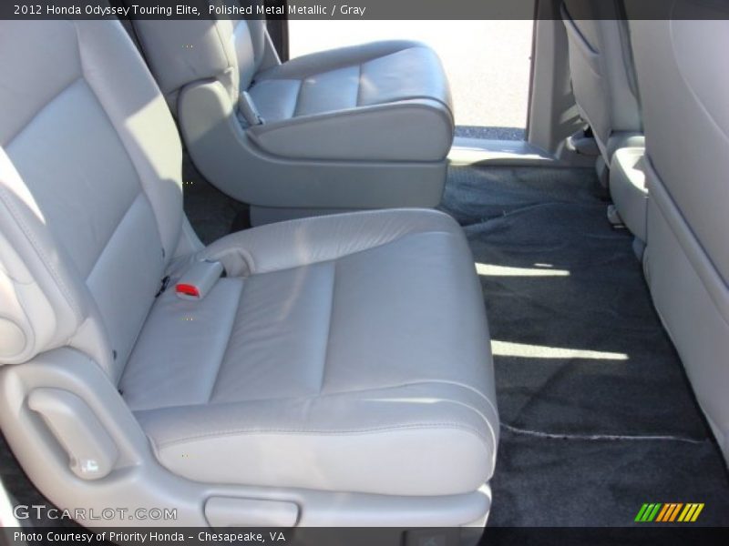 Polished Metal Metallic / Gray 2012 Honda Odyssey Touring Elite