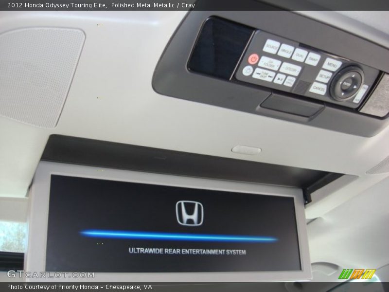 Polished Metal Metallic / Gray 2012 Honda Odyssey Touring Elite