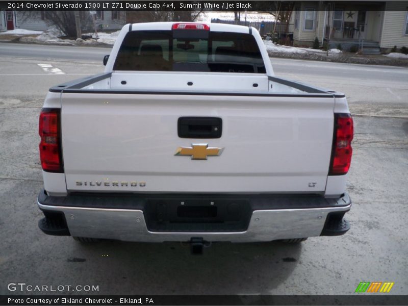 Summit White / Jet Black 2014 Chevrolet Silverado 1500 LT Z71 Double Cab 4x4