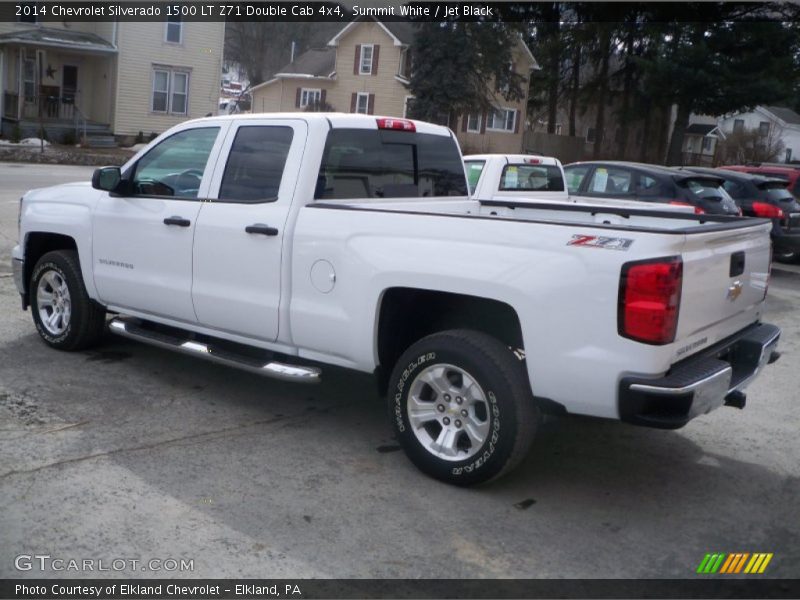 Summit White / Jet Black 2014 Chevrolet Silverado 1500 LT Z71 Double Cab 4x4