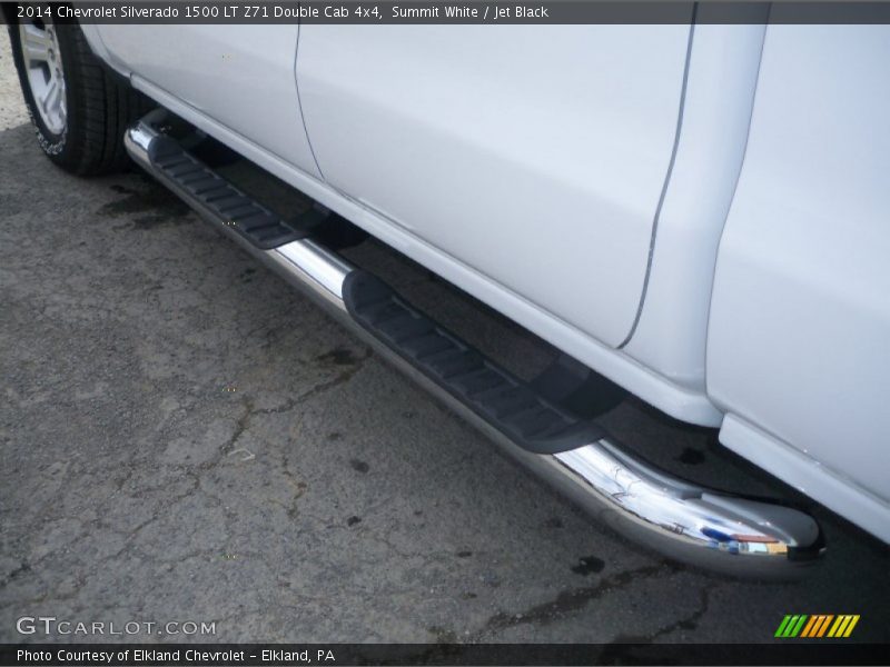 Summit White / Jet Black 2014 Chevrolet Silverado 1500 LT Z71 Double Cab 4x4