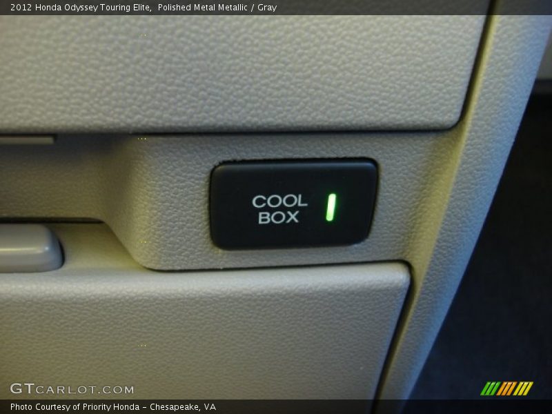Polished Metal Metallic / Gray 2012 Honda Odyssey Touring Elite