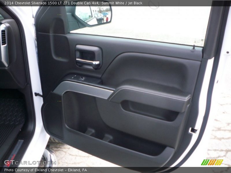 Summit White / Jet Black 2014 Chevrolet Silverado 1500 LT Z71 Double Cab 4x4