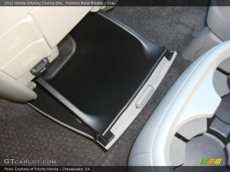 Polished Metal Metallic / Gray 2012 Honda Odyssey Touring Elite