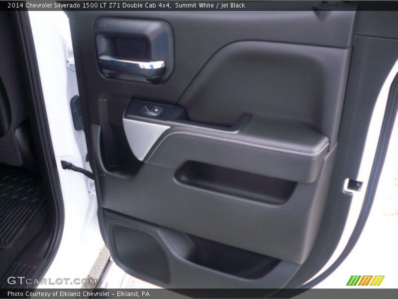 Summit White / Jet Black 2014 Chevrolet Silverado 1500 LT Z71 Double Cab 4x4