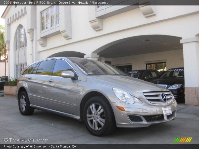 Desert Silver Metallic / Macadamia 2006 Mercedes-Benz R 500 4Matic