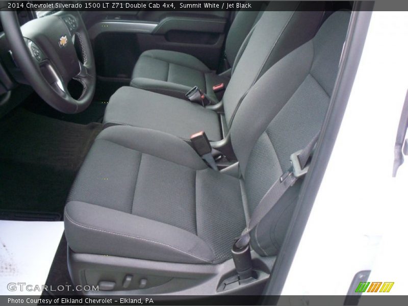 Summit White / Jet Black 2014 Chevrolet Silverado 1500 LT Z71 Double Cab 4x4
