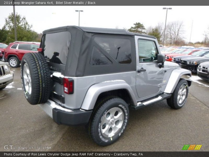 Billet Silver Metallic / Black 2014 Jeep Wrangler Sahara 4x4