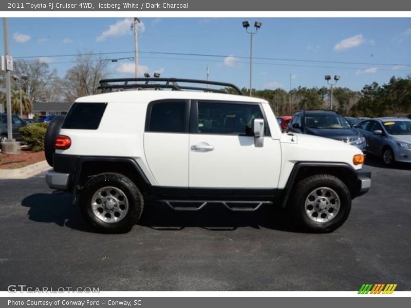 Iceberg White / Dark Charcoal 2011 Toyota FJ Cruiser 4WD